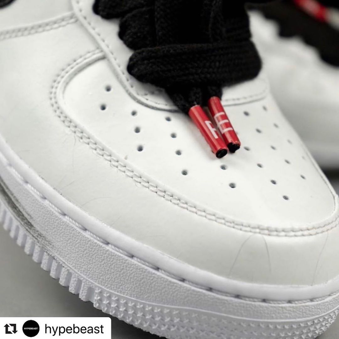 #Repost @hypebeast with @make_repost・・・@hypebeastkicks: Here’s a detailed look at @xxxibgdrgn‘s peaceminusonedotcom x @nike Air Force 1 “Para-Noise 2.0.” The upcoming colorway is centered around a white-tone painted premium leather upper, that once again peels away to reveal an original artwork. Accenting the design is a contrasting black tumbled leather Swoosh and black embroidered daisy motifs, printed insoles and a white AF1 sole unit dressed all over with haphazardly applied strokes of black paint. It’s expected to release sometime in September for $200 USD, but stay tuned for official notes. ⁠⠀Photo: @yankeekicks