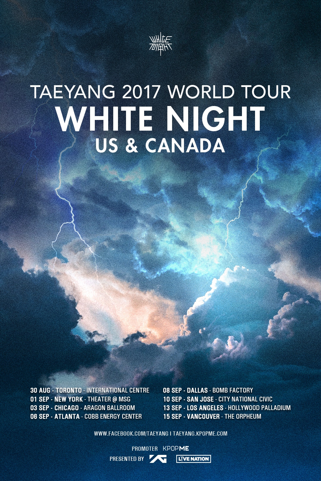 Taeyang BIGBANG White Night Tour