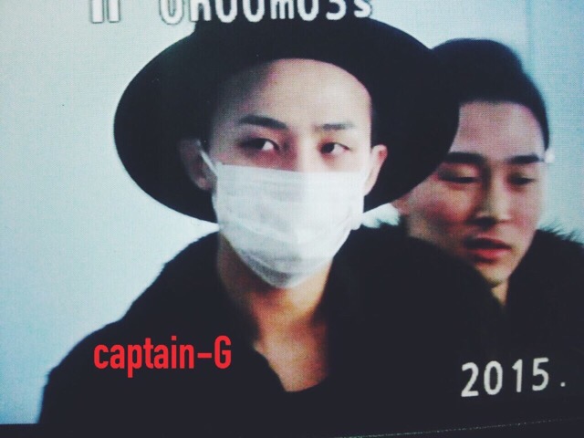 G-Dragon - Incheon Airport - 24jan2015 - Captain G - 01.jpg