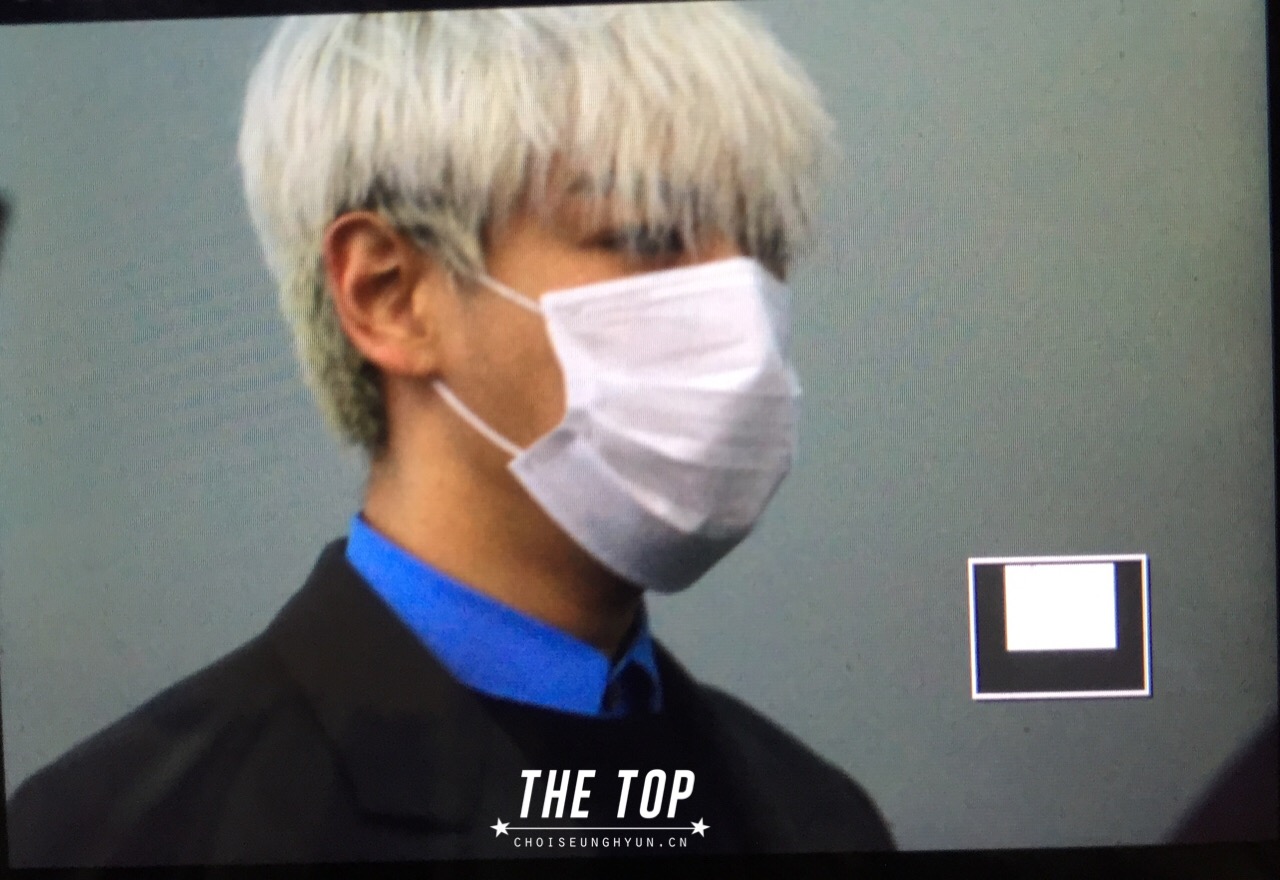 G-Dragon & TOP - Incheon Airport - 30jan2015 - TOP - The TOP - 06.jpg