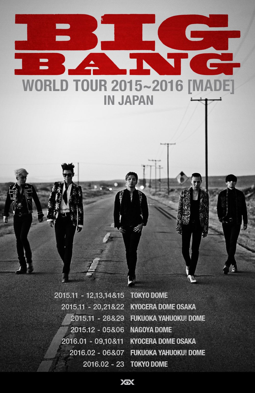 BIGBANG Japan Tour 2015-2016