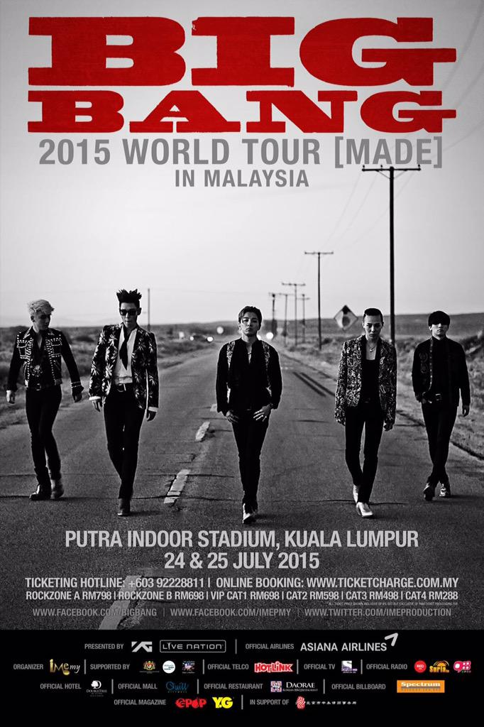 BIGBANG Malaysia poster
