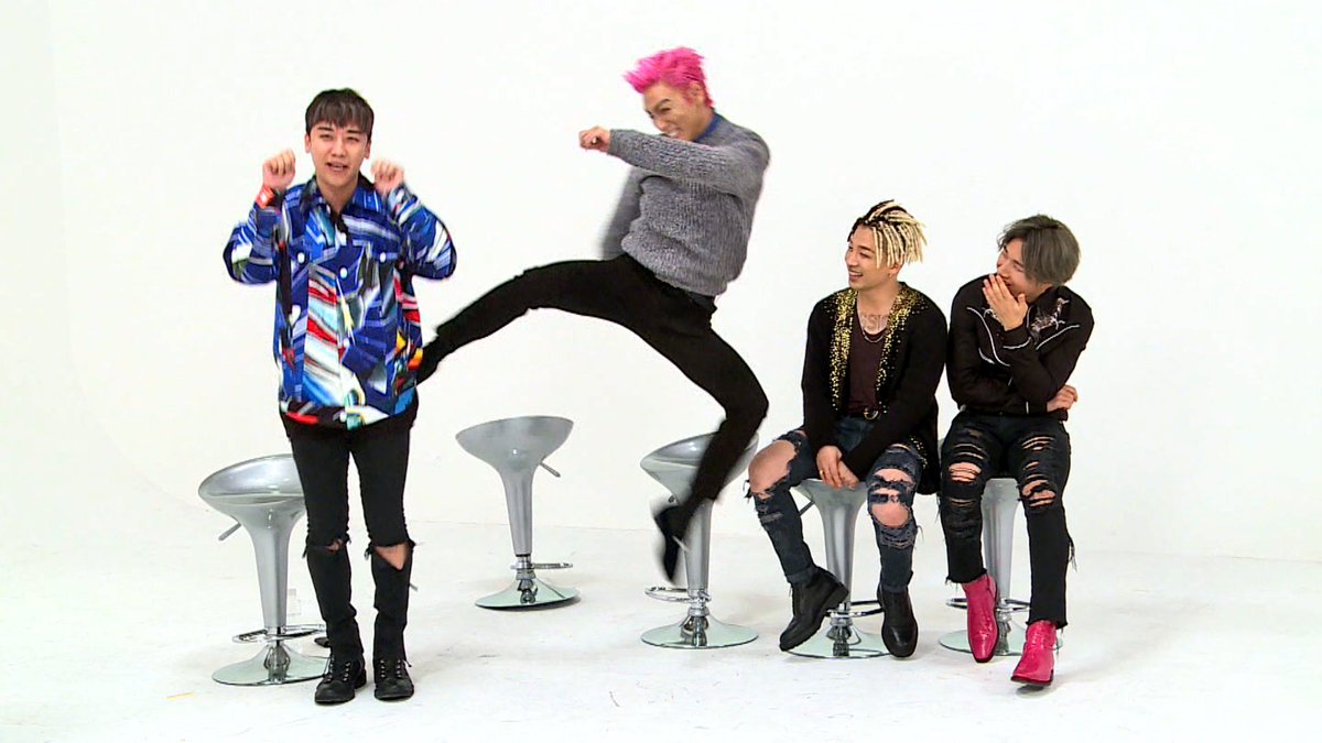 BIGBANG on Weekly Idol (1)