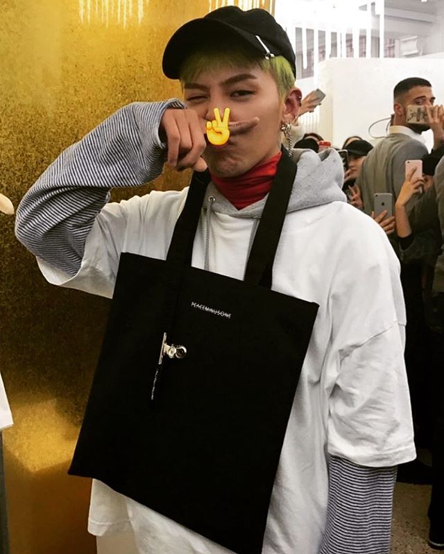 G-Dragon Instagram Dec 8, 2016 1:17am ️️1️⃣