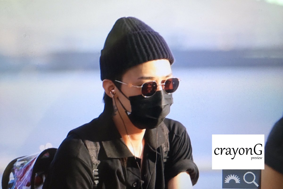 2017-08-03 G-Dragon departure Seoul ICN to Australia